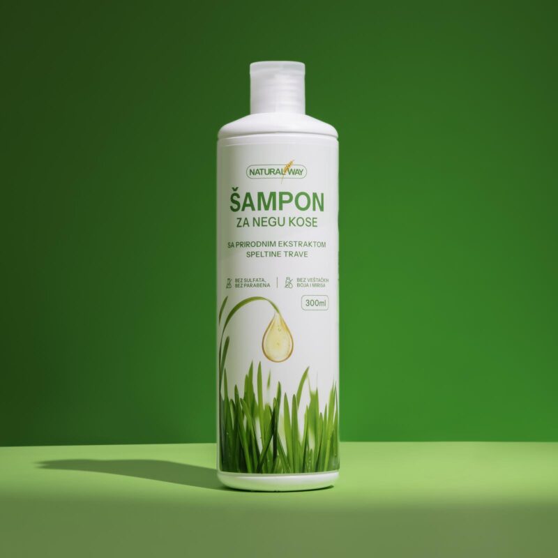 Šampon sa ekstraktom speltine trave 300ml